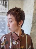 【新宿】ベリーショートくせ毛カット似合わせカット30代40代