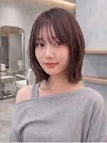 ロイ 北千住(ROI)&nbsp;ハッシュカット/グレージュ/デザインカラー[北千住駅]