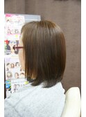 営業ビフォーアフター、エイジングヘア上質縮毛矯正