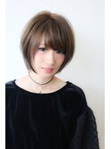 透明感カラーショートヘア　U-REALM otto
