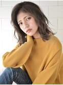 バレイヤージュ外ハネミディアム/心斎橋&難波&なんば