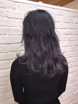 アンククロス 表参道(ANKH CROSS) ANKHCROSS表参道店ネイビーグレー×レイヤー