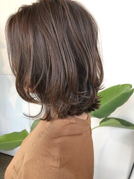 ヘアサロン ピース(hair salon PIECE) 外はねボブ ハイライト レイヤーボブ