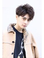 ネイビー(NAVY)&nbsp;UPバングフロントバウンドマッシュ☆