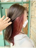 インナーカラー/チェリーピンク/ピンクブラウン ＊ 20代30代40代