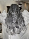 【LUXEN】バレイヤージュ【シルバー】【ルーゼン】