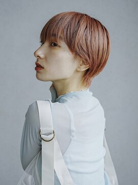 アイティー バイ アルバム 中野店(IT by ALBUM) コーラルピンクマッシュショート_ホワイトグレージュ_29267