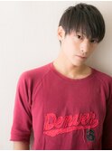 栗色ニュアンスカラーのメンズおしゃれショートB草加