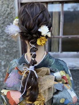 イコール ヘアー(equal hair) 成人式ヘアセット