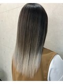ホワイトグラデーションカラー