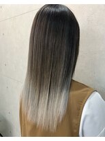 バングヘアーデザイン(BANG HairDesign) ホワイトグラデーションカラー