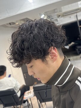 オーバルバイアピッシュ(OVARL by apish) プードル波巻きパーマ