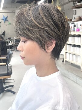 シック(sick) ハイライトショート【福岡 パーマ デジタルパーマ 髪質改善】