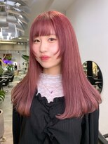リッチ(RITZY)&nbsp;【RITZY】PINK HAIR☆姫カット☆ピンクヘア☆ブリーチカラー