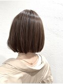 【ゲストフォト】ワンカールボブとサンドベージュ