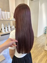 ジュエ ヘアー デザイン(Jue hair design)&nbsp;こっくりピンクラベンダーカラー