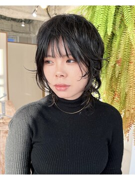 アクセヘアー 町田(acce hair) short wolf nuance perm