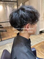 【メンズスタイル】マッシュ×ツイスト