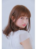 ケアカラ―艶髪モテロングピンクブラウン