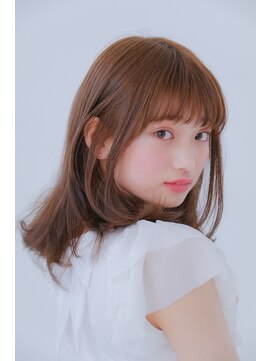 モコ(MOCO) ケアカラ―艶髪モテロングピンクブラウン