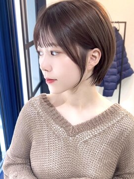 ノウル 中野(NoWL) 【NoWL】大人可愛い×耳掛け丸みくびれショート20代30代40代50代