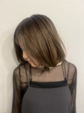 アメリシシ 近鉄八尾店(Ameri sisii.) 【ブラウン/ミディアム/似合わせボブ】#Ameri