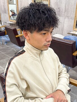 アムレヘアー(amule hair) 【amule hair】竹野内豊風パーマ20代/30代/40代/会社員/学生