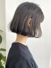 カット+パーマ￥10000 [茂原駅/ショートボブ/ショートカット/ミニボブ/眉毛]