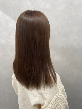 ロウ 札幌(ROW) ブラウン/髪質改善トリートメント/透明感カラー