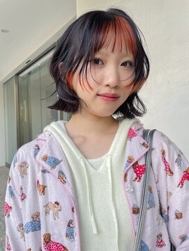 チクロヘアー(Ticro hair) @nkkn15 design orange