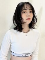 カナン(CANAAN) 【フェイスレイヤー】くびれミディ×レイヤー×グレージュカラー