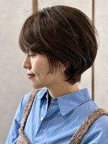 インセプション 銀座(INCEPTION)&nbsp;丸みショート・ボブ/丸顔/前髪なし/絶壁解消/20代/30代/長め