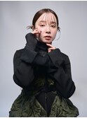 モード×抜け感のニュアンスアレンジ