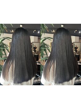 エイジング毛やダメージレベルに合わせた厳選トリートメントによる髪質改善