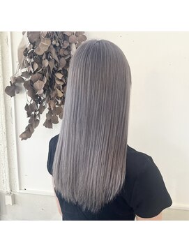 ボアップ 難波店(boappu) #グレージュカラー#ケアブリーチ#髪質改善