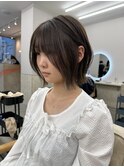 韓国レイヤー/ショート/切りっぱなしボブ/鹿児島中央駅