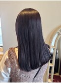 【美髪ストレート】ラベンダーブラウン