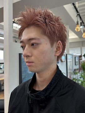 グッドタイムエフティフィフス 横浜西口(GoodTimes ft.fifth) 横浜西口スパイキーショートピンパーマツイストパーマフェード◆