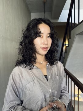 マーシー(MAAAAAC) 【MAAAAAC】フロントレイヤーデジタルパーマ[北九州][パーマ]