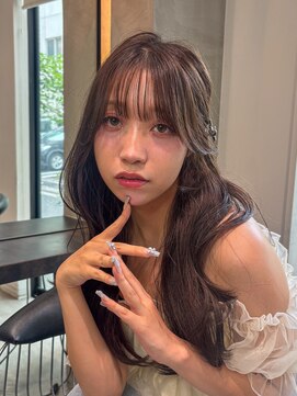 ロンドエニカ 大宮(Lond enika) 暗めカラー/韓国レイヤー/マロンベージュ/くすみベージュ/大宮