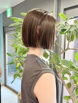 ノエ トトン(noe tton)&nbsp;黒髪カタログ/クラゲヘアー/オリーブグレー/名駅s8