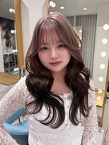 ボタン 熊本(VOTAN)&nbsp;水光カラー/レイヤーカット/髪質改善/中明度/韓国ヨシンモリ