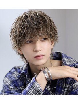 アストラ(ASTRA) MEN’S HAIR/波巻きツイストスパイラル/リバースセンター