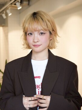 エルフレームバイワンラヴェスト(L'FLAME by one Lovest) 顔周りレイヤー/ダブルカラー/髪質改善/ケアブリーチ長野駅◆