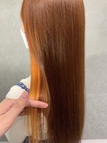 カルフール ロハス 草加東口店(Carrefour LOHAS)&nbsp;インナーカラー・ケアブリーチ・暖色系カラー・髪質改善・韓国風