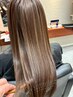 【極上の艶感】似合わせカット＋髪質改善ストレート＋うる艶TR 