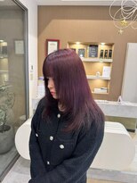 マティス 藤崎店(MATISSE)&nbsp;ボルドーバイオレットで叶える、柔らか質感