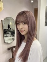 シール 梅田(CIRR) フェイスフレーミングルーツカラー天使の羽バングネオウルフボブ