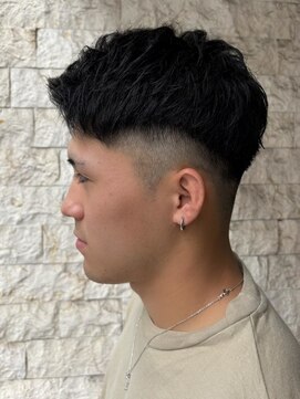 エルマーク メンズパーマ 吉祥寺(L-MARK) スパイキーショート/短髪/ツーブロック/メンズ/men's