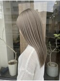 ロング×ハイトーン×ミルクティーベージュ2